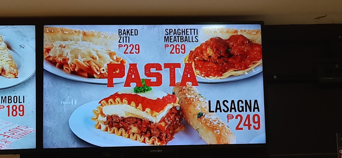 Sbarro - Festival Mall Photo Menu 1