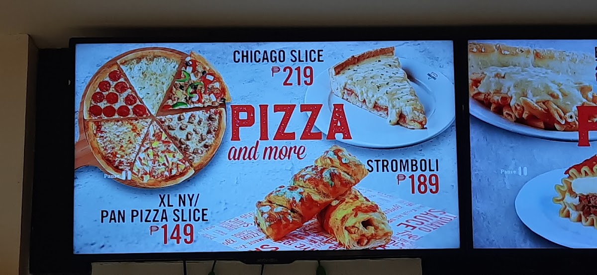 Sbarro - Festival Mall Photo Menu 2