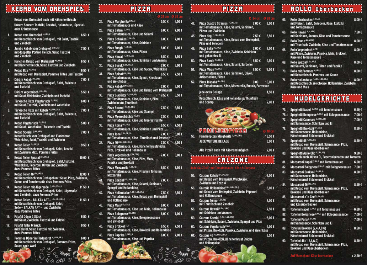 Kebab46 Photo Menu 1