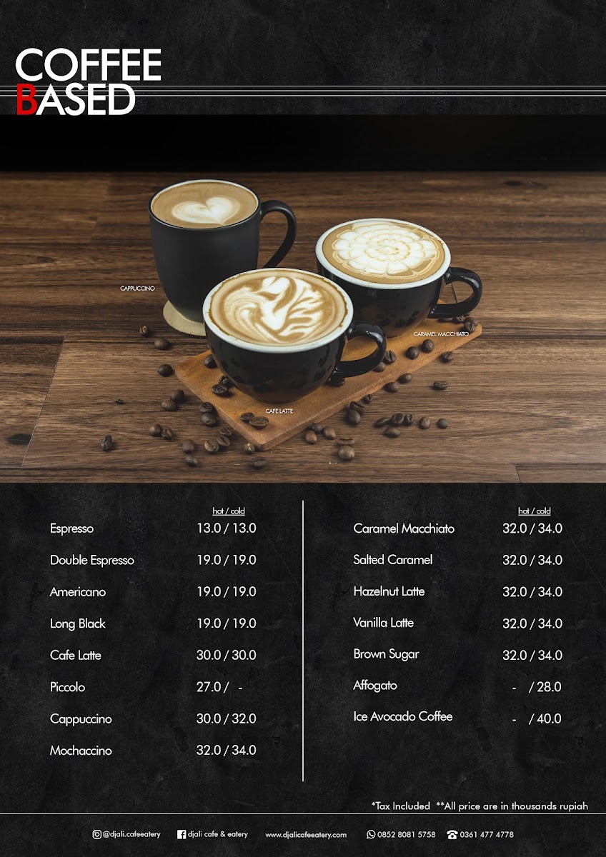 D'jali Cafe & Eatery Photo Menu 2