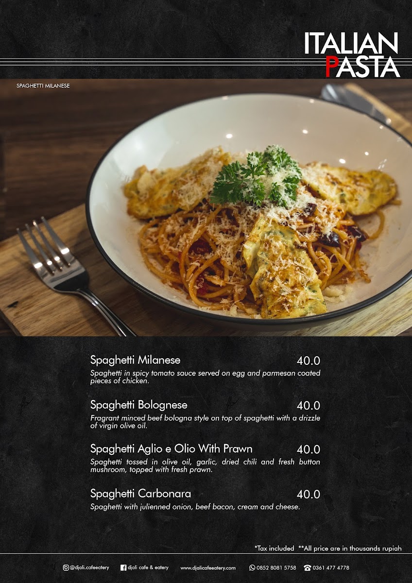 D'jali Cafe & Eatery Photo Menu 6