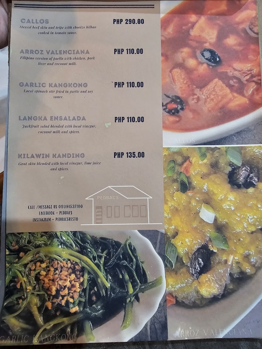 Pedbacs Restaurant Photo Menu 10