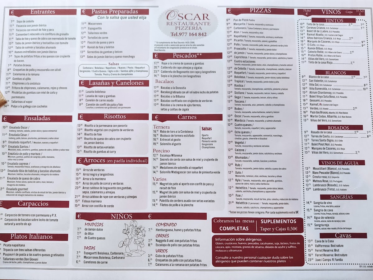Restaurant Òscar Photo Menu 5