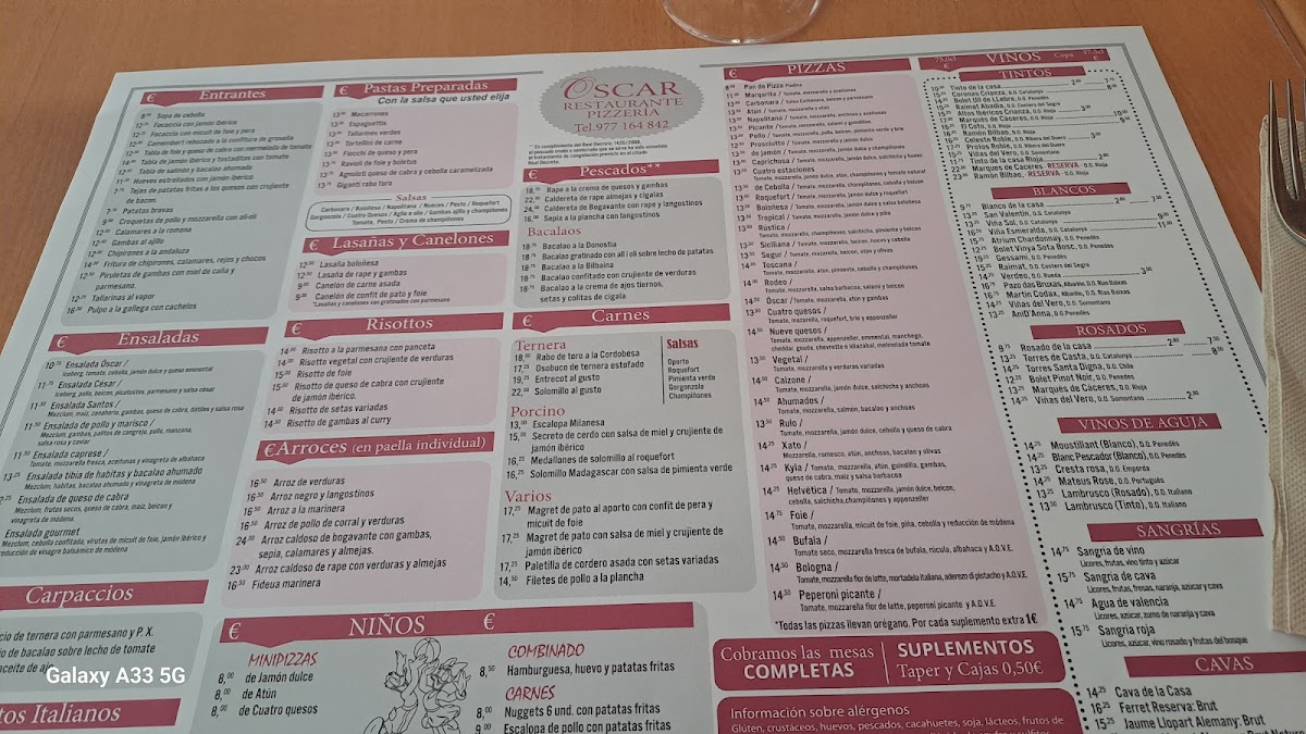 Restaurant Òscar Photo Menu 7