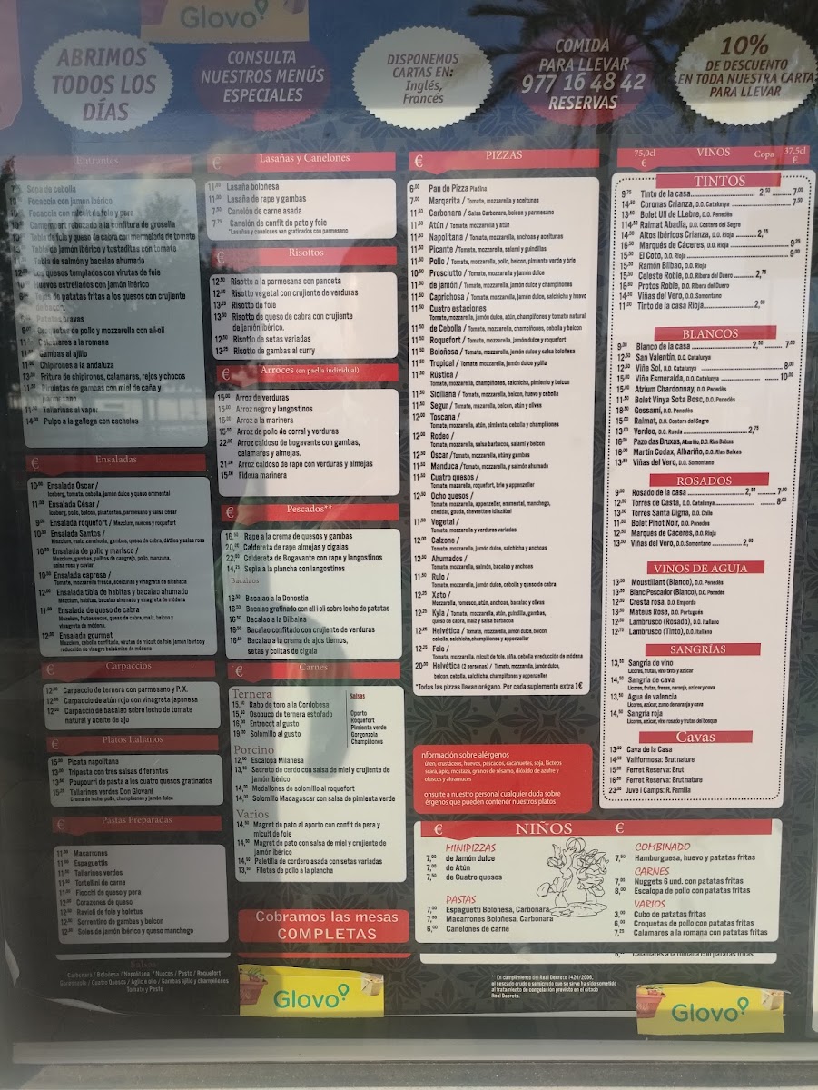 Restaurant Òscar Photo Menu 9