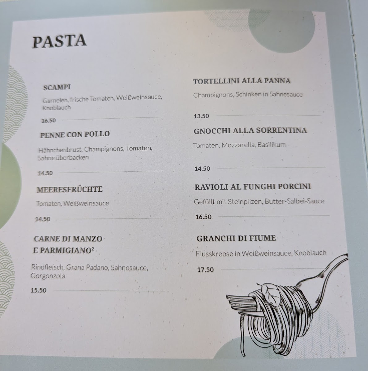 La Bottega Photo Menu 9