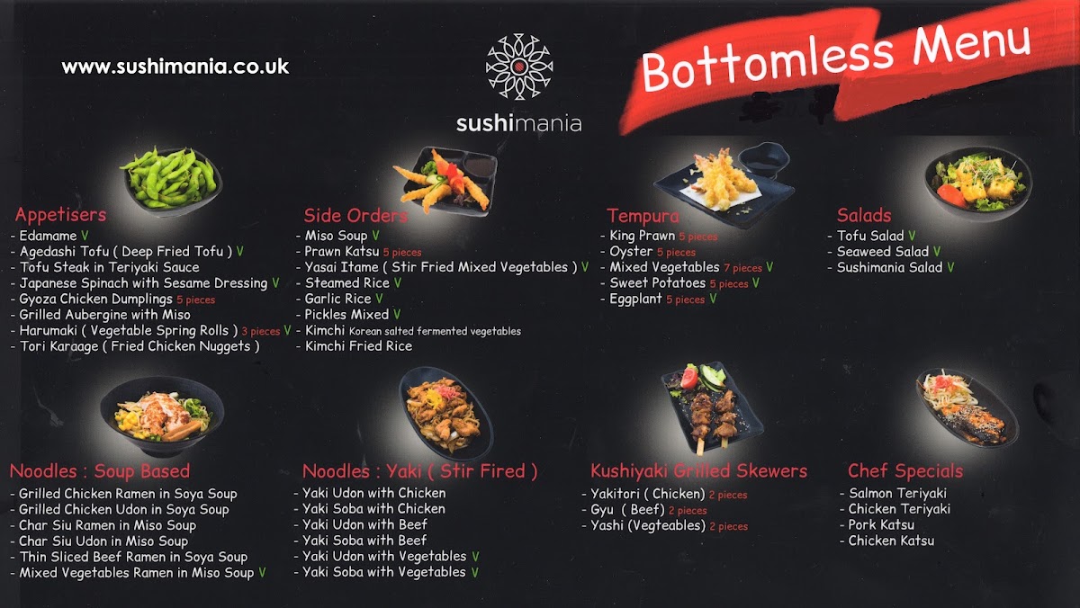 Sushimania Cambridge Photo Menu 5