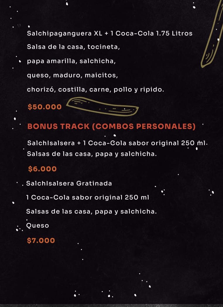 Salchimusic Photo Menu 4