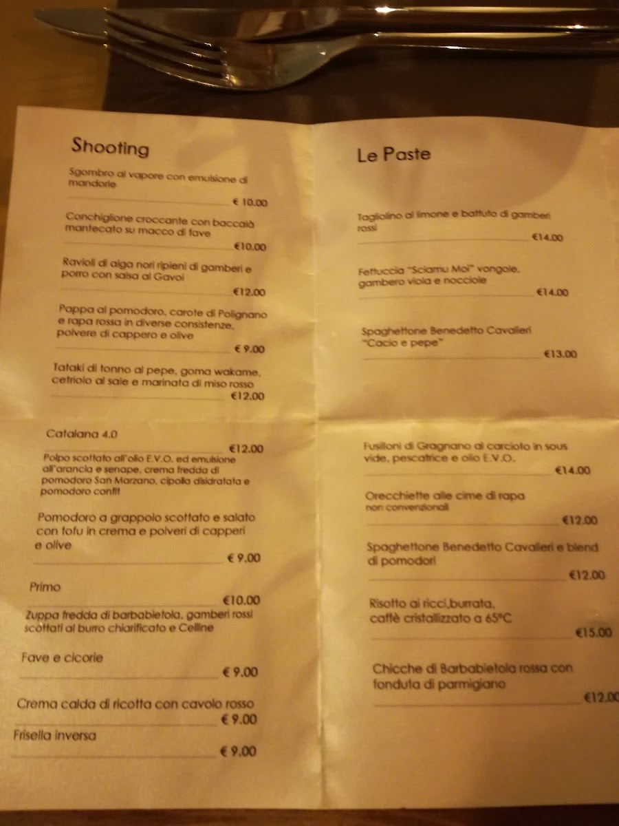 Trattoria Scialái Photo Menu 8