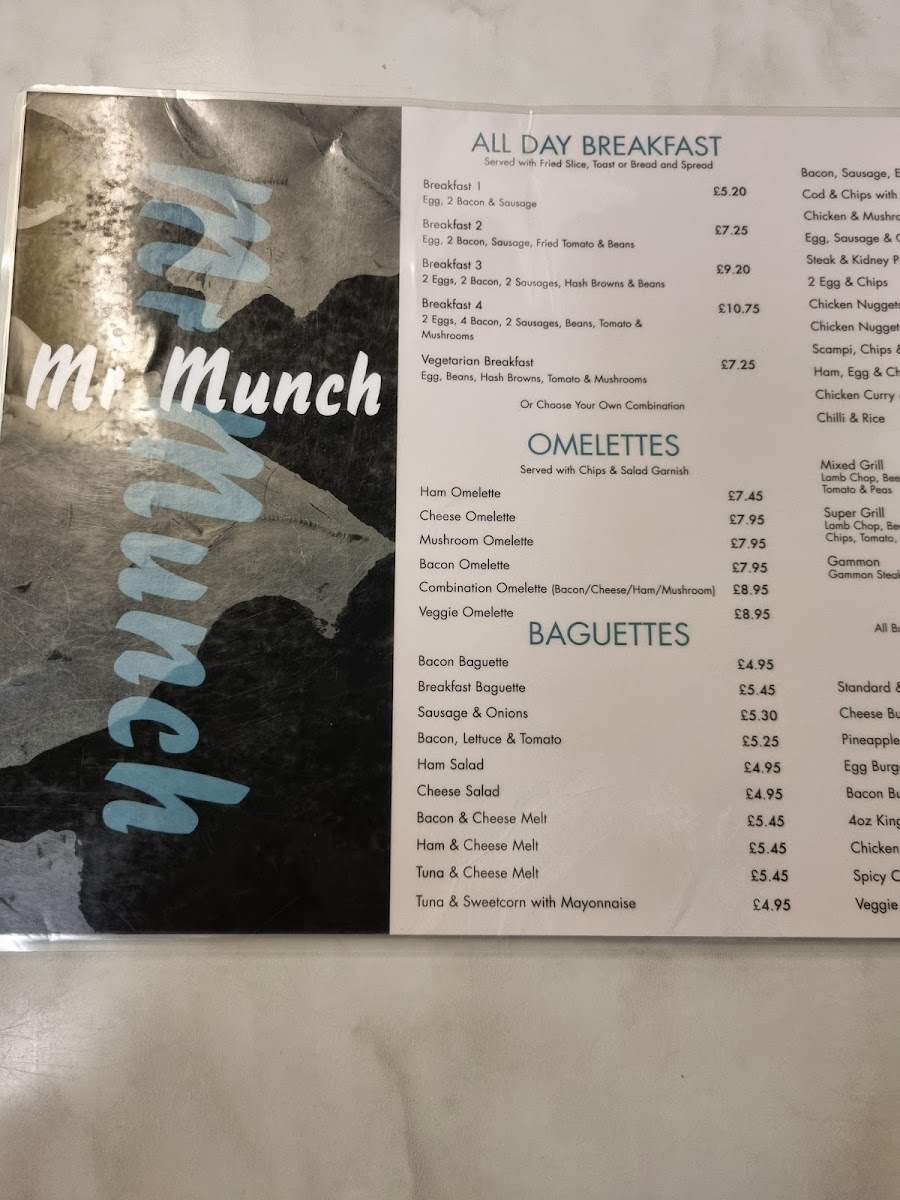 Mr Munch Photo Menu 6