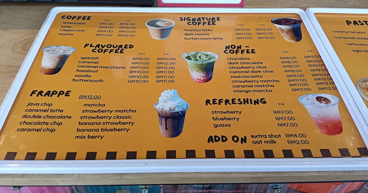 The Camping Coffee Malacca Photo Menu 2
