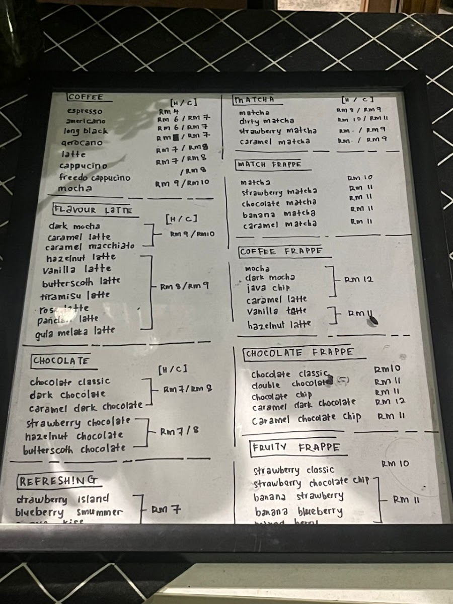 The Camping Coffee Malacca Photo Menu 4