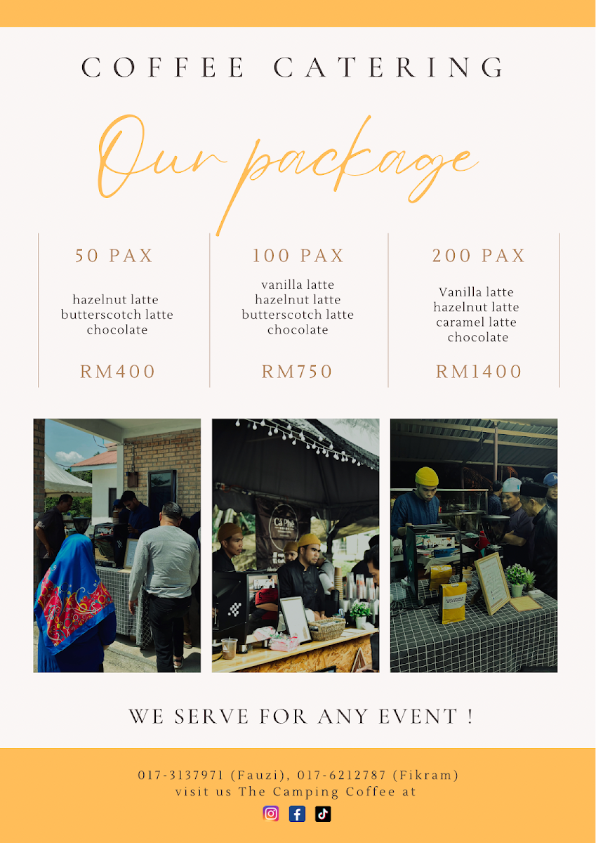 The Camping Coffee Malacca Photo Menu 5