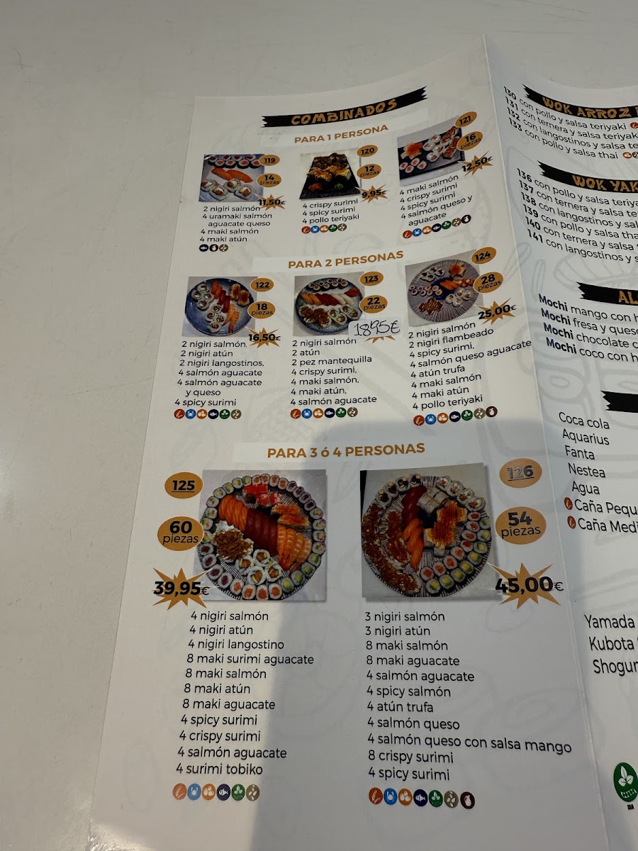 Restaurante Sushi Time Photo Menu 1