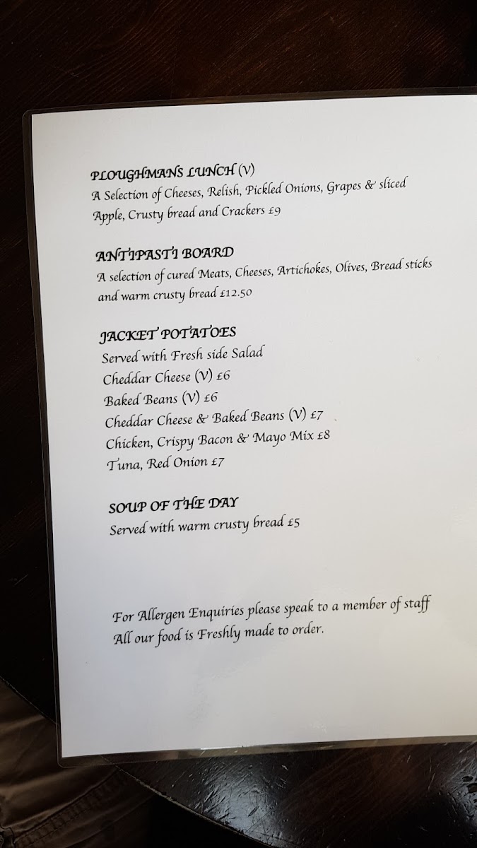 Angelina's Bar And Eatery Photo Menu 2