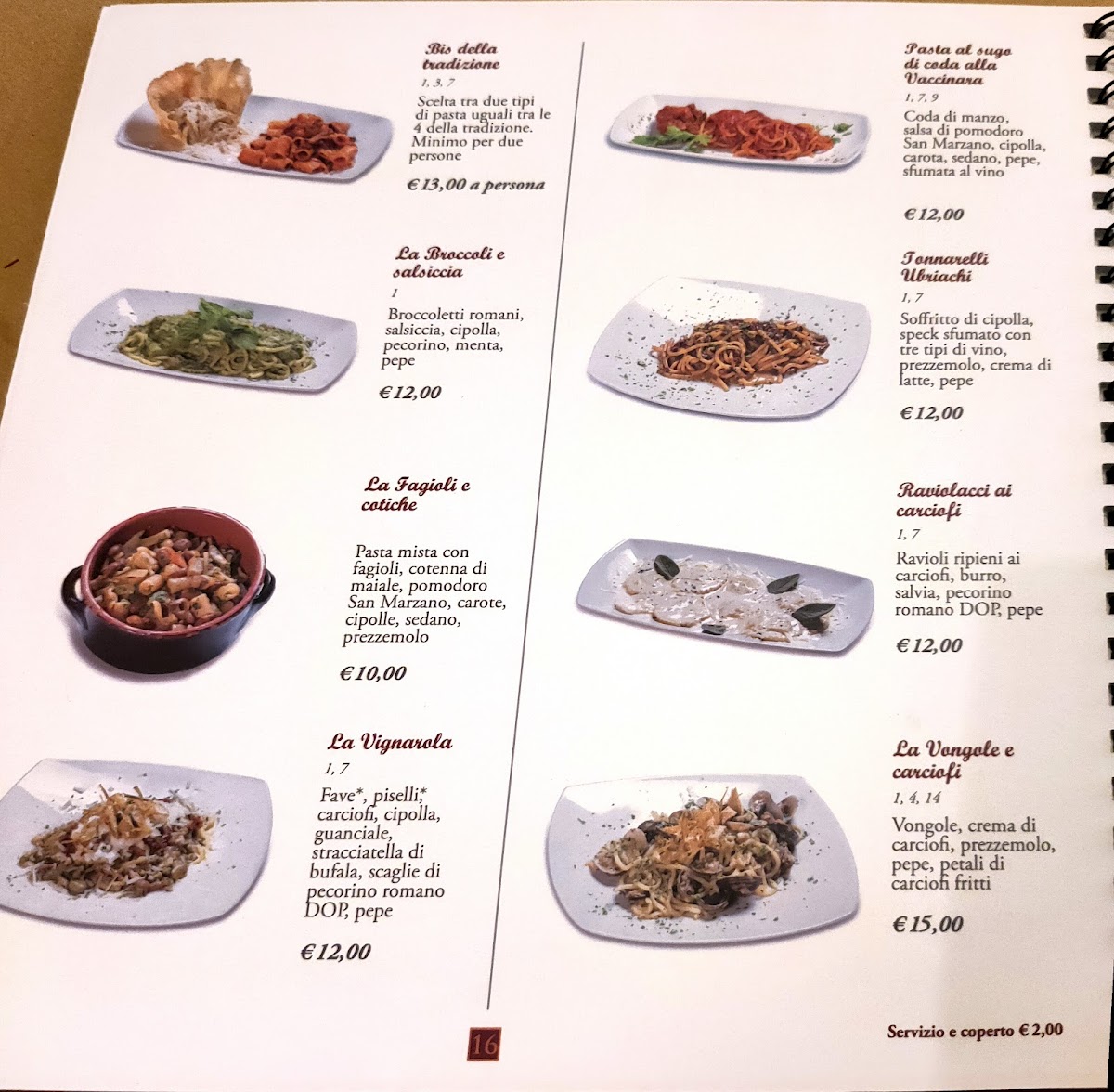 Magna Roma Photo Menu 1