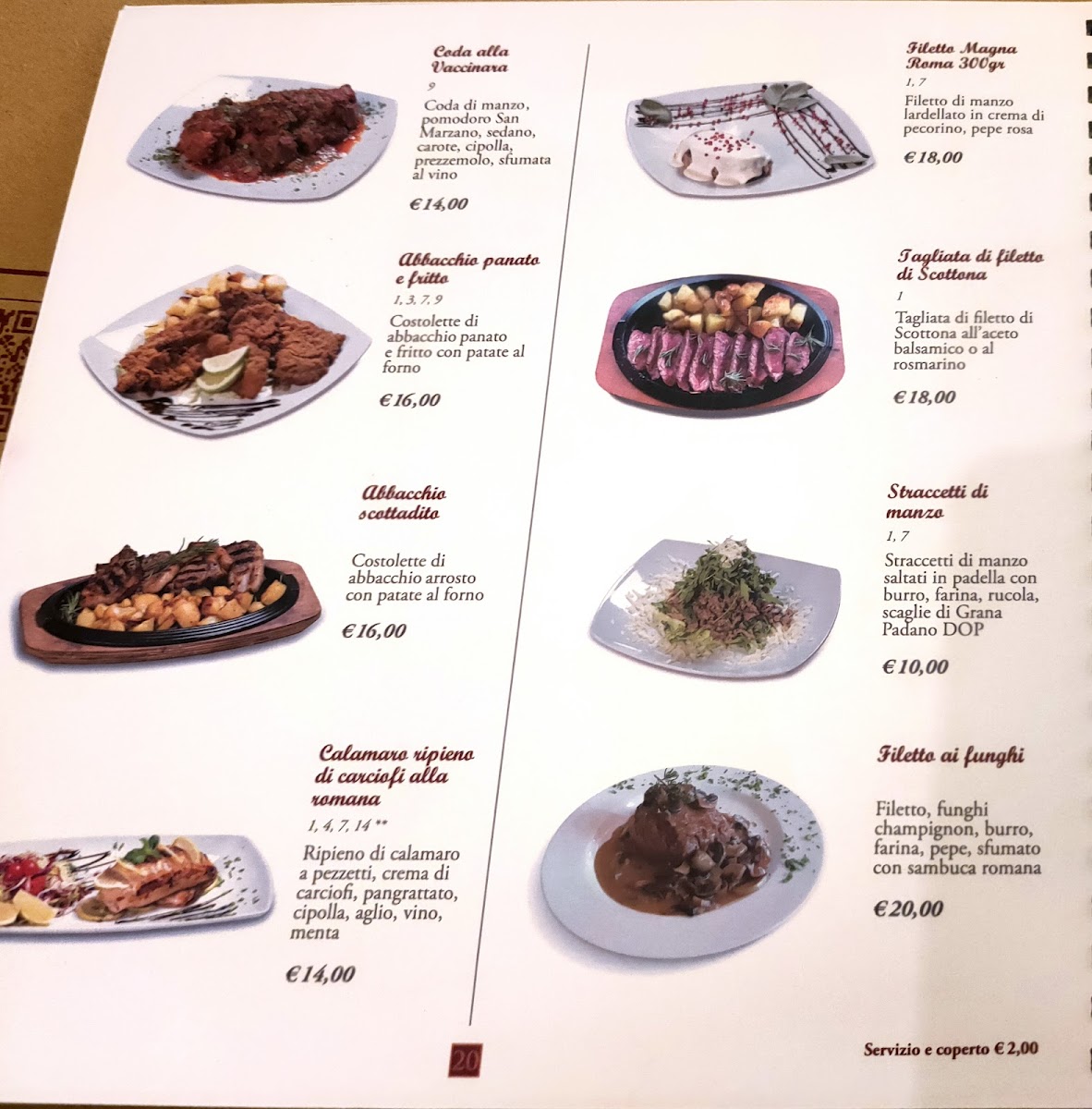 Magna Roma Photo Menu 2