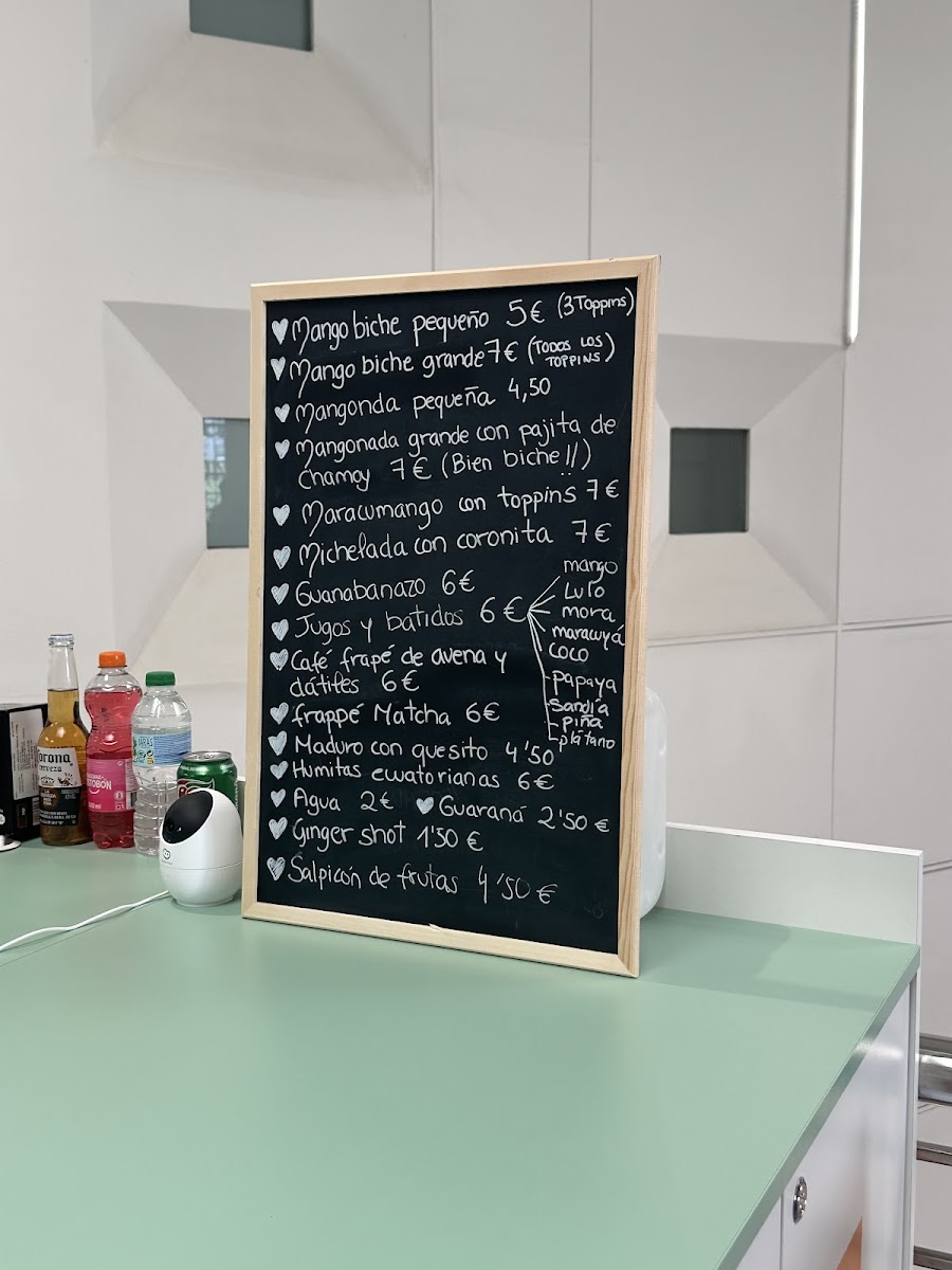 Mango and Sweet Photo Menu 3
