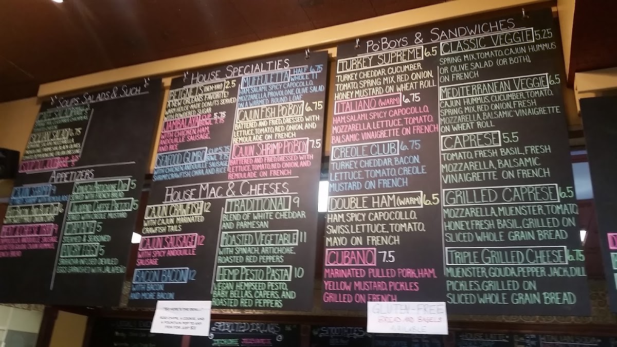 Chicory Cafe Photo Menu 5