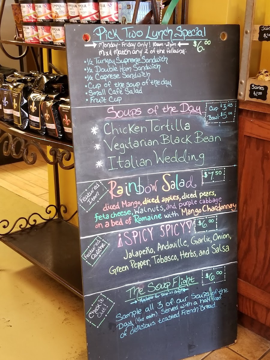 Chicory Cafe Photo Menu 9