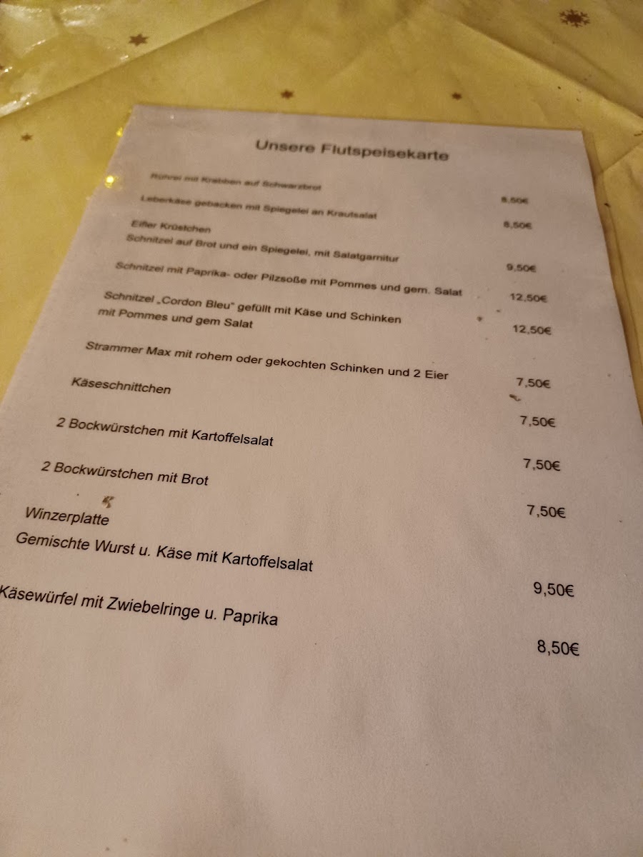 Gaststätte Winzerschenke Photo Menu 1
