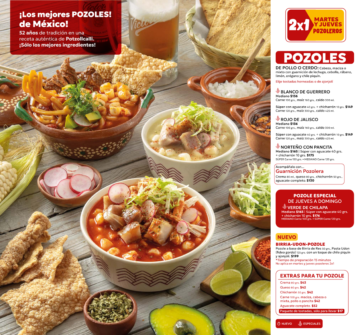 Potzollcalli Cuauhtémoc Photo Menu 7