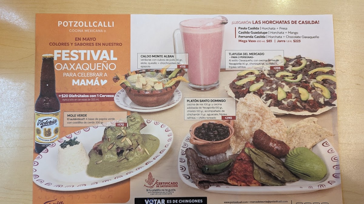 Potzollcalli Cuauhtémoc Photo Menu 9