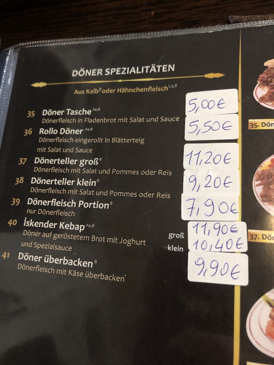 Restaurant Sultan Saray (Gelsenkirchen-Buer) Photo Menu 4