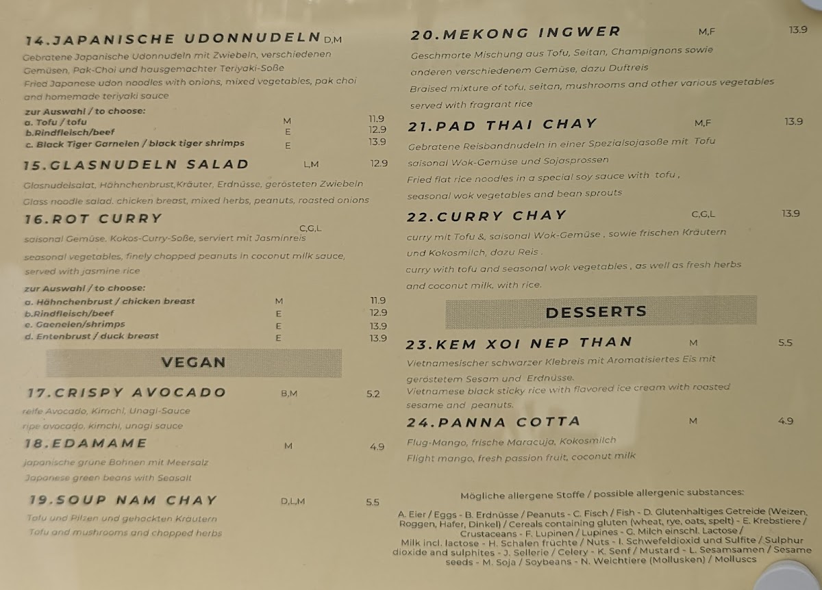 HƯƠNG VIỆT ASIAN FUSION RESTAURANT Photo Menu 3