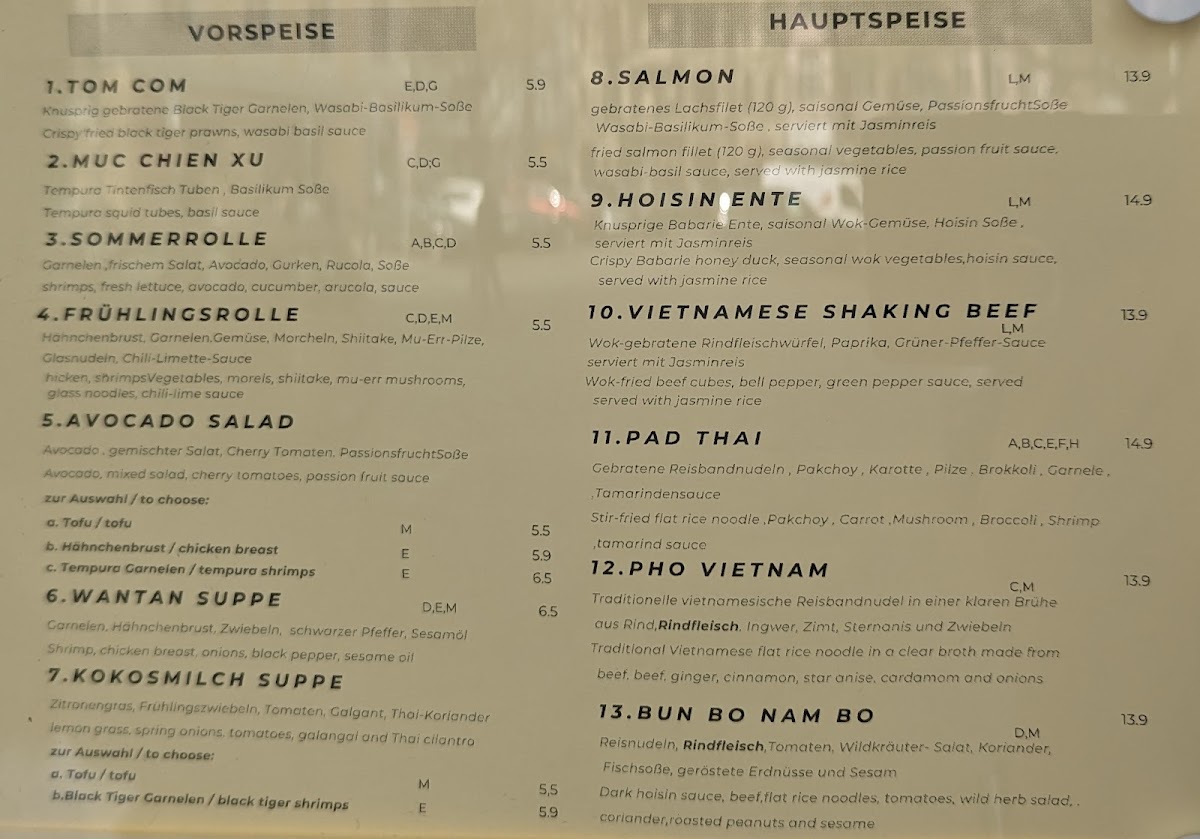 HƯƠNG VIỆT ASIAN FUSION RESTAURANT Photo Menu 4