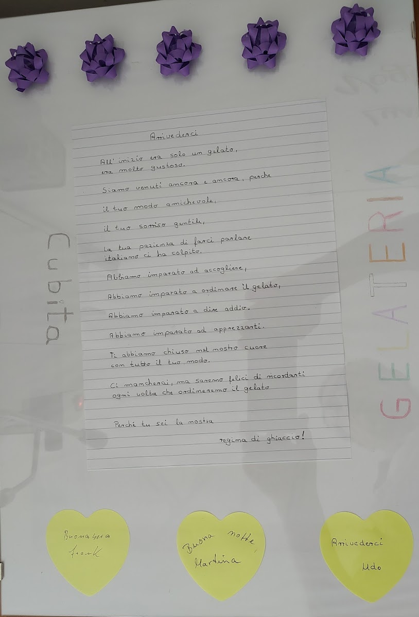 Cubita Gelateria Photo Menu 1