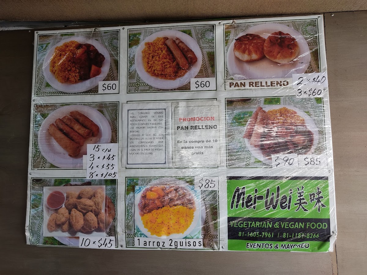 Mei-Wei vegetarian & vegan food Photo Menu 10