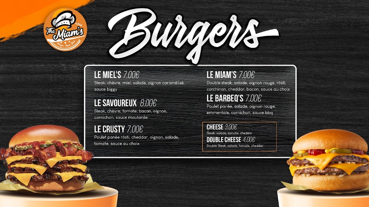 The Miam's Saint-Étienne Photo Menu 4