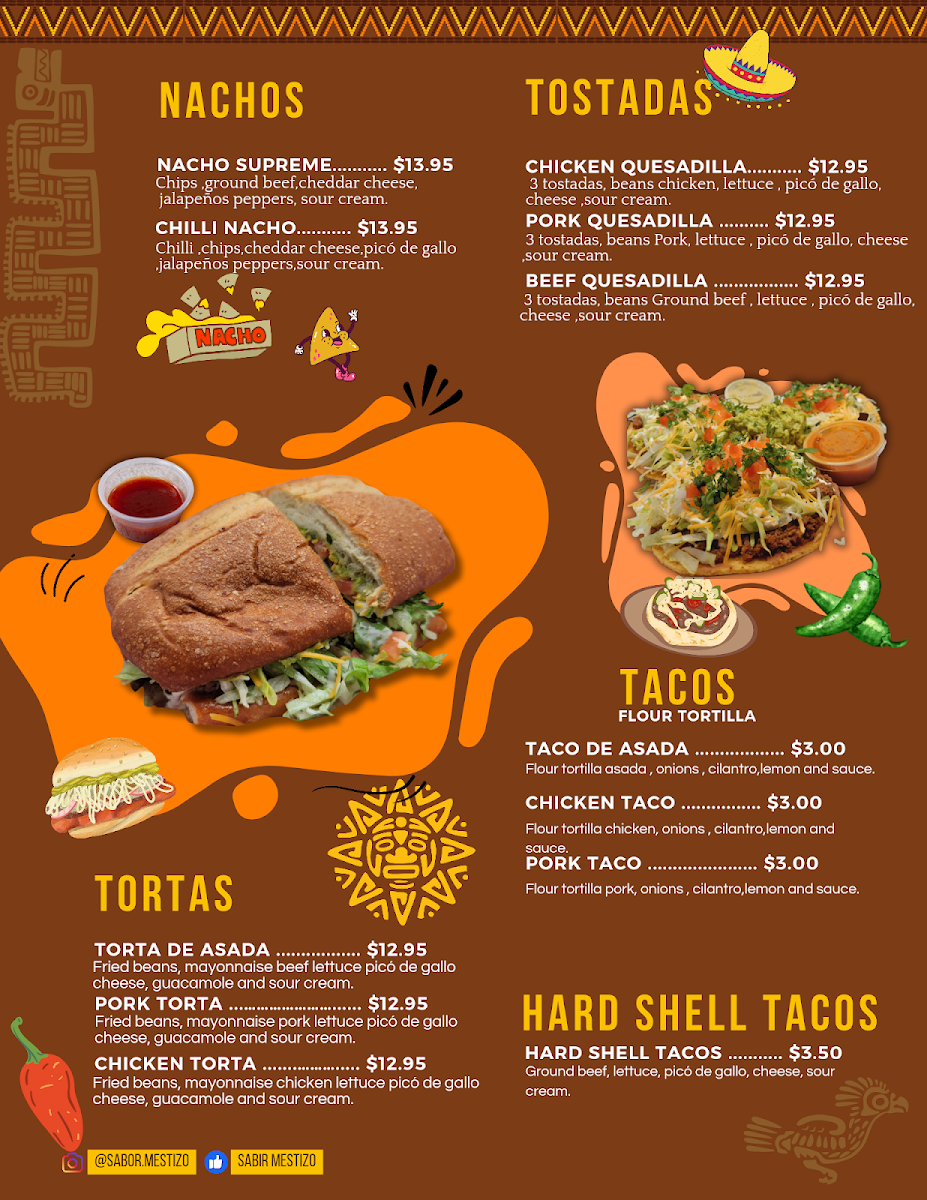 Sabor Mestizo Photo Menu 1