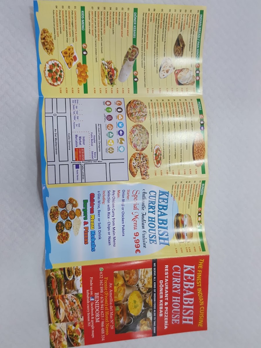 Kebabish Curry House rincon Photo Menu 6