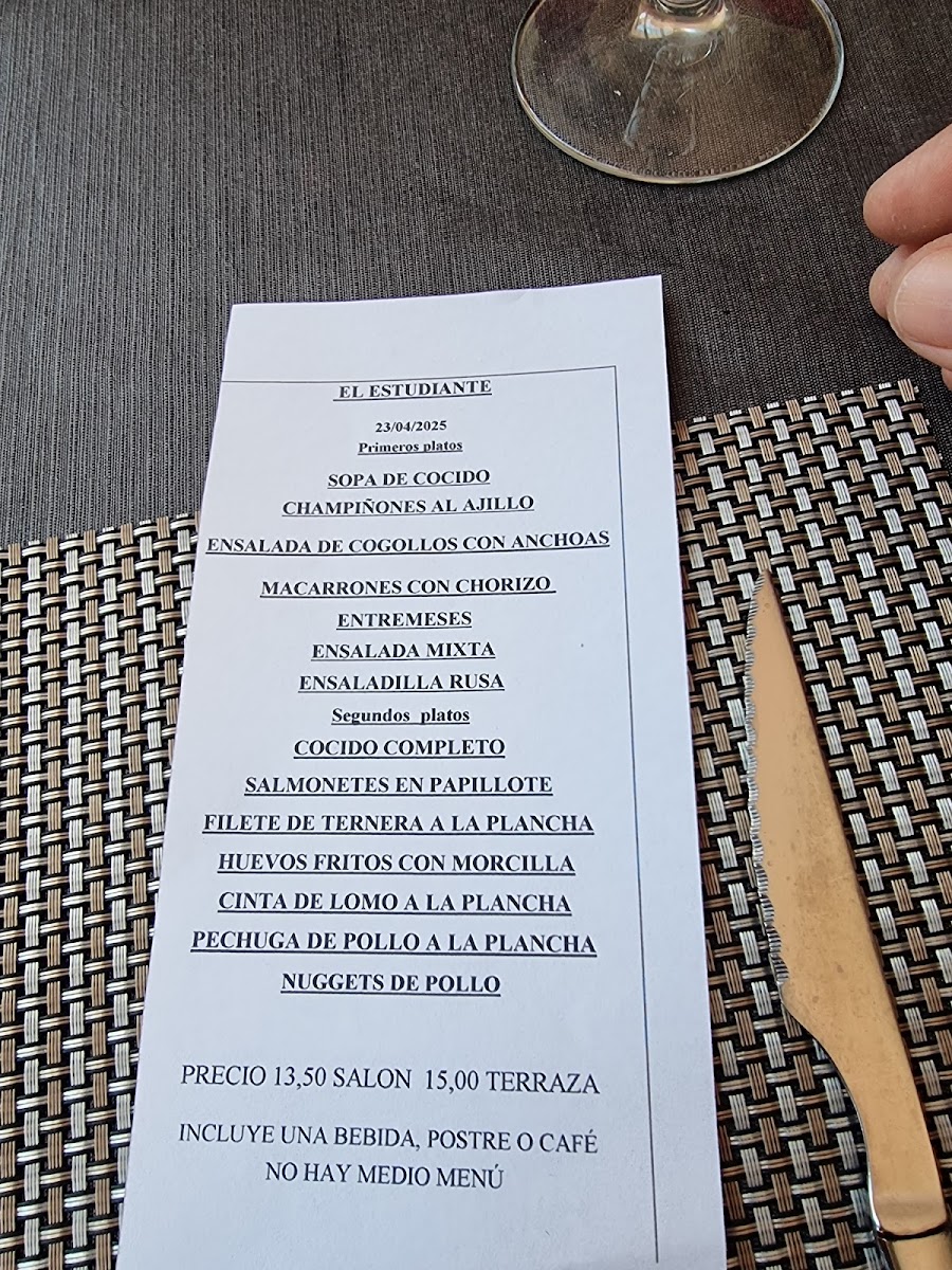 Restaurante El Estudiante (No somos José Luis) Photo Menu 1