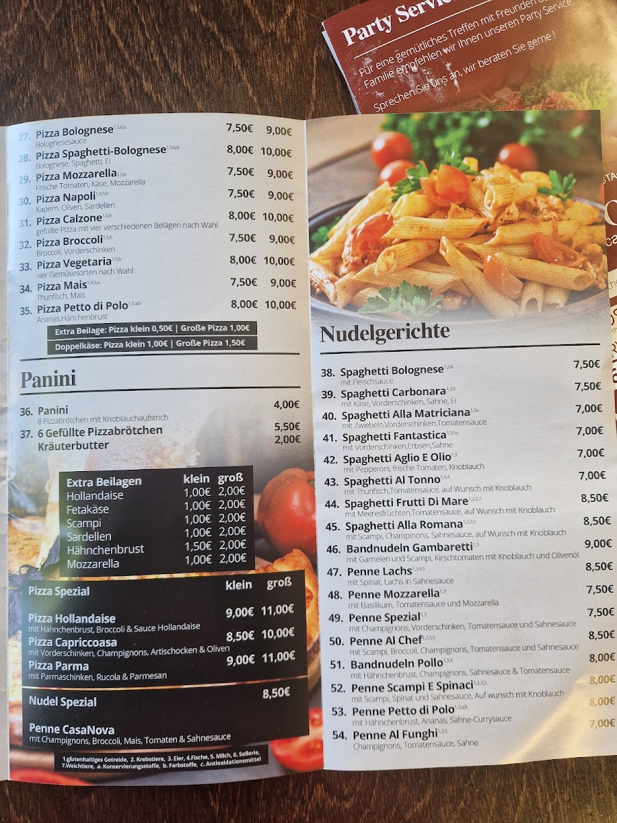 Pizzeria CasaNova la Fantastica Photo Menu 7