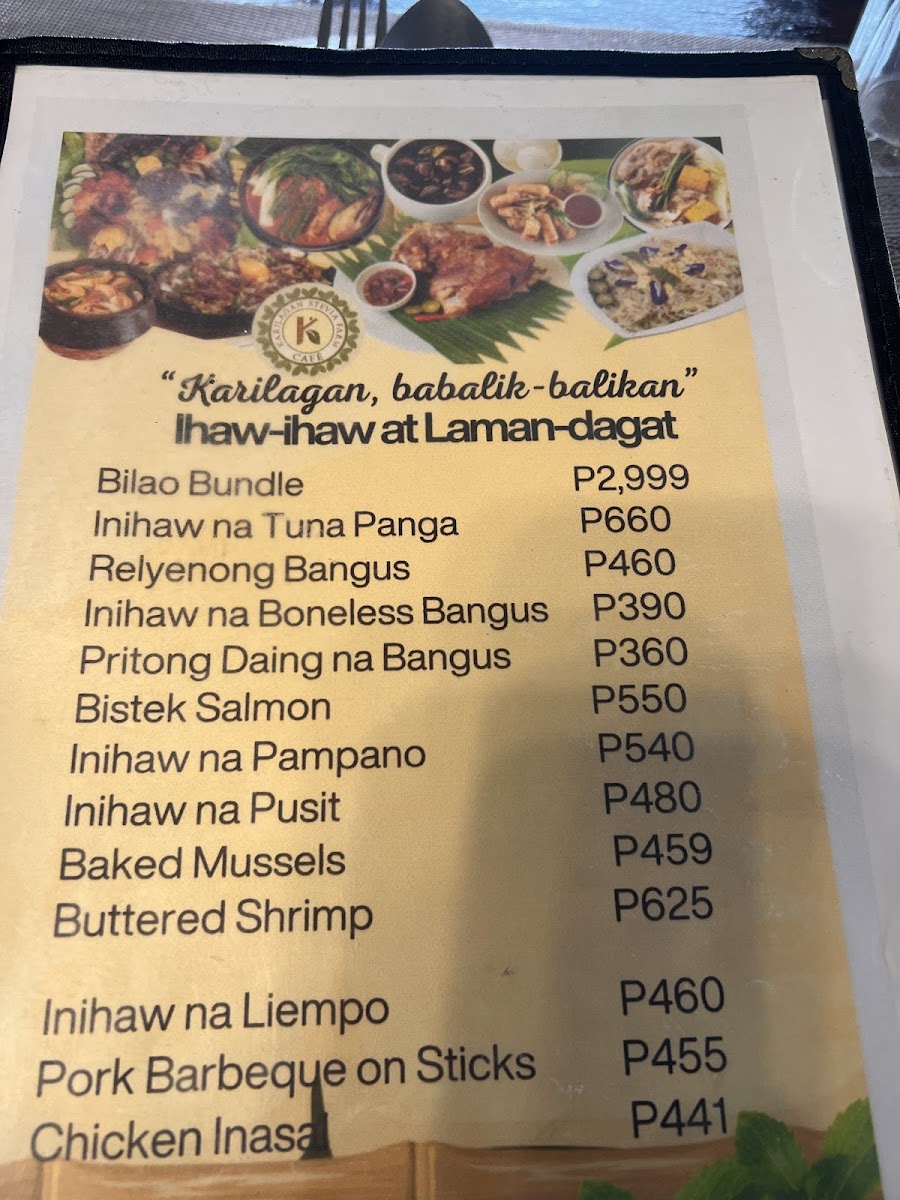 Karilagan Stevia Farm Cafe Photo Menu 1