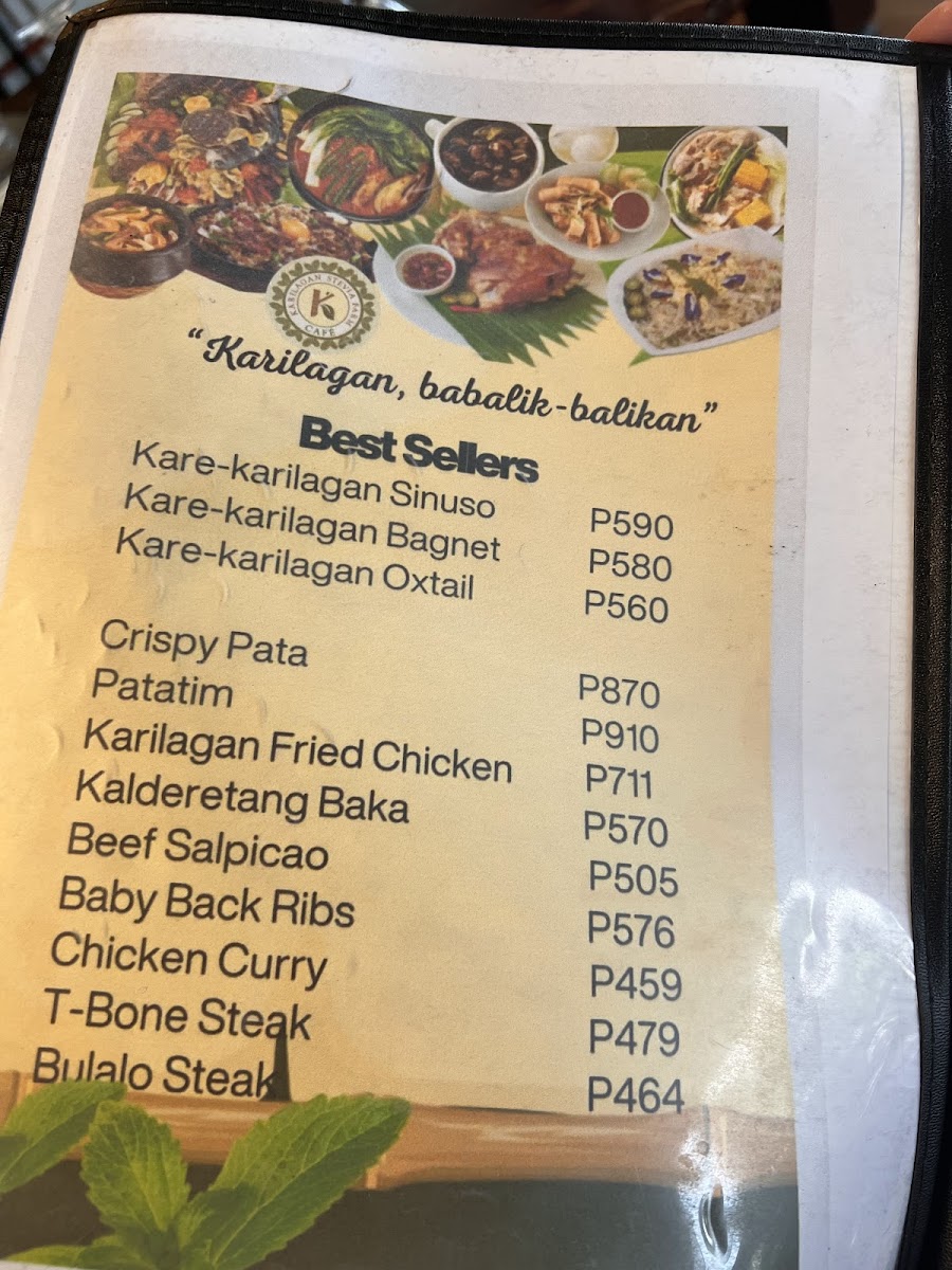 Karilagan Stevia Farm Cafe Photo Menu 4