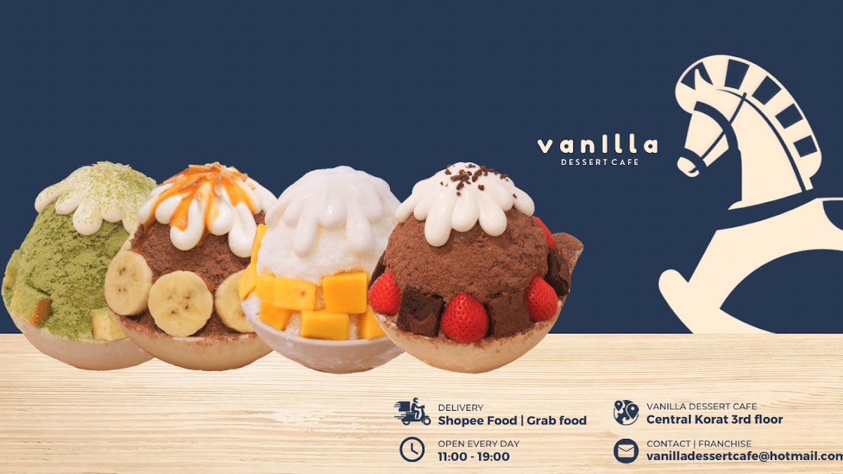 Vanilla Dessert Cafe Central korat Photo Menu 3