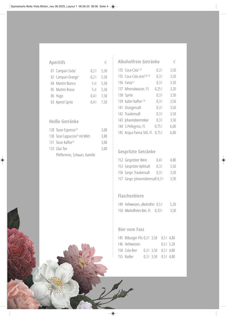 Ristorante Pizzeria Bella Vista Photo Menu 4