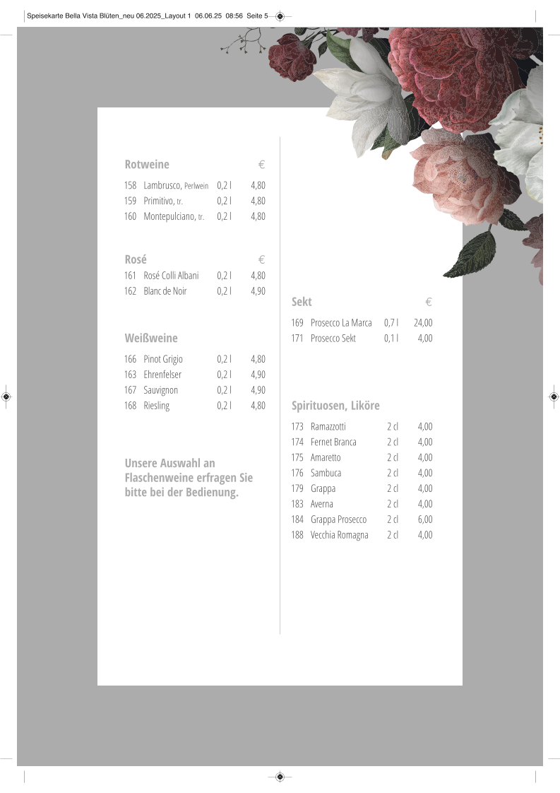 Ristorante Pizzeria Bella Vista Photo Menu 7