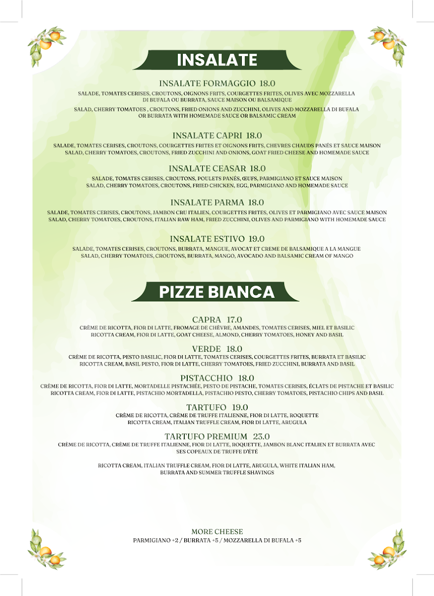 DI MICHELI RISTORANTE Photo Menu 2