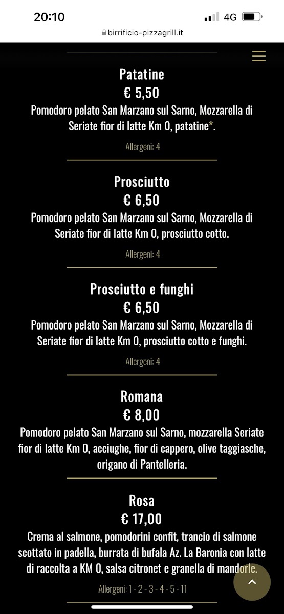 Bisboccia - Seriate Photo Menu 3