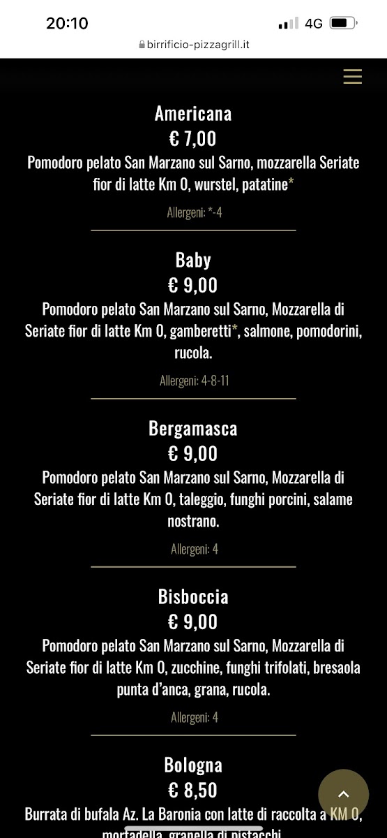 Bisboccia - Seriate Photo Menu 8