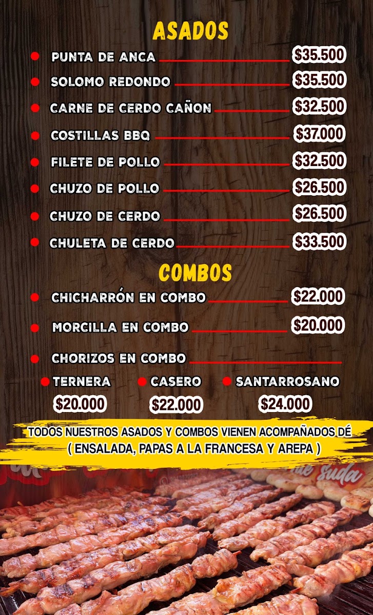 Guarango Photo Menu 3