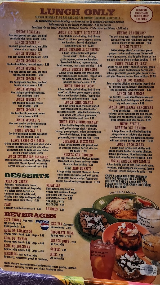 EL Azabache Mexican Restaurant Photo Menu 5
