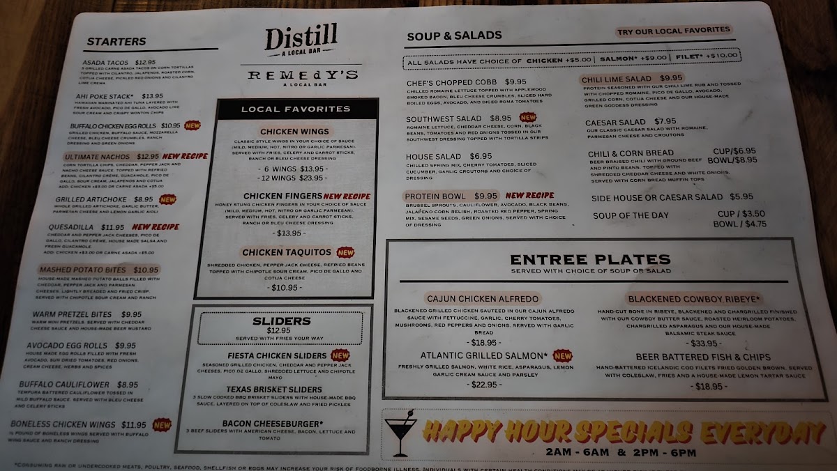Distill - A Local Bar Photo Menu 4