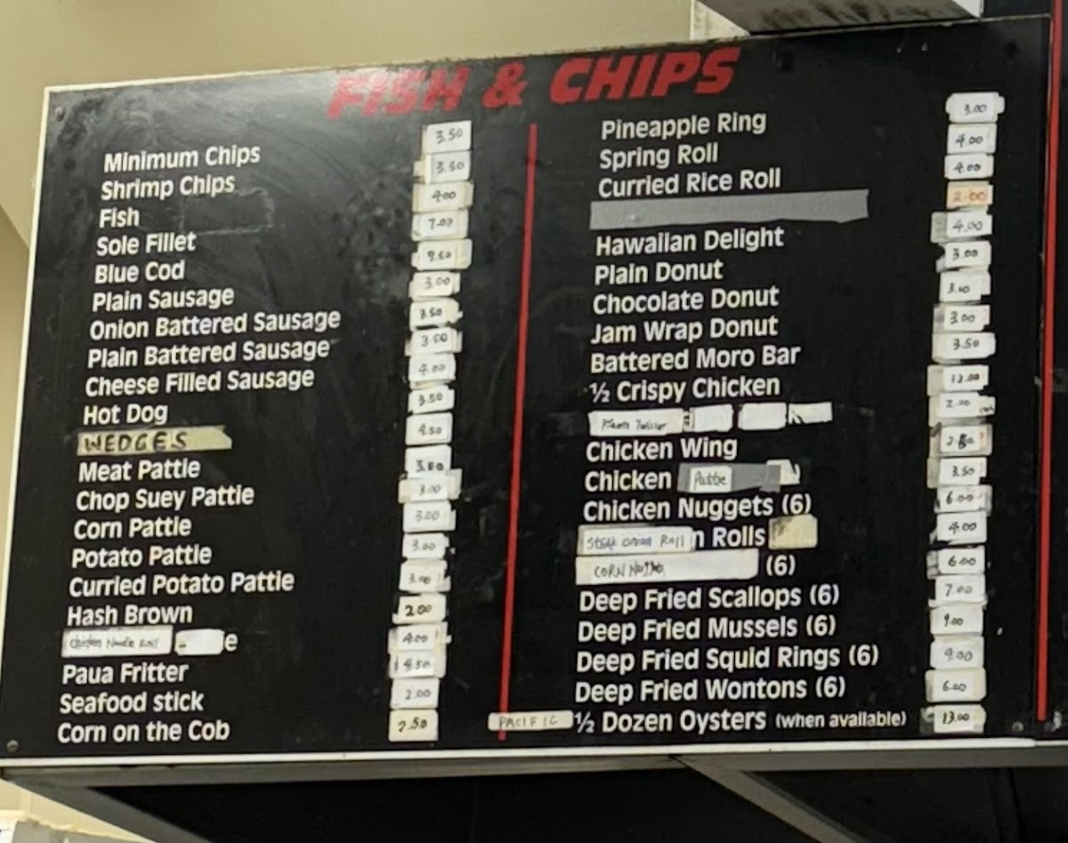 Green Island Takeaway's Photo Menu 3