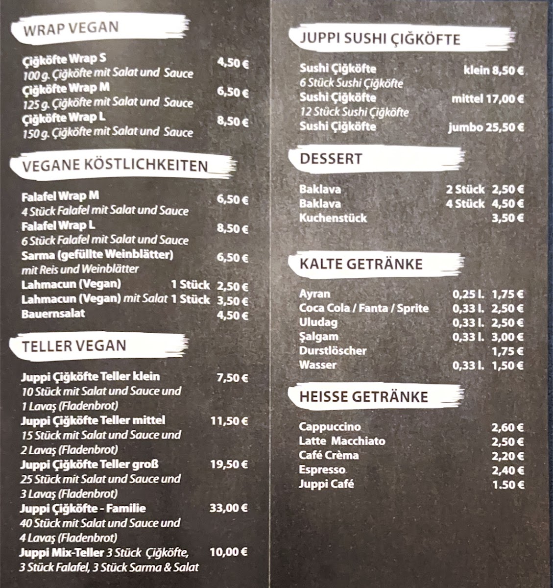 Juppi Çiğköfte Gevelsberg Photo Menu 1